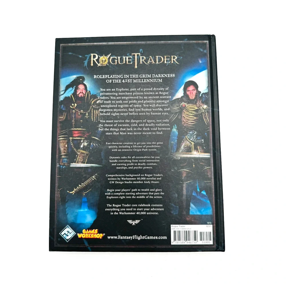 Warhammer 40K Rogue Trader Core Rulebook RPG Fantasy Flight Games 2009 RT01